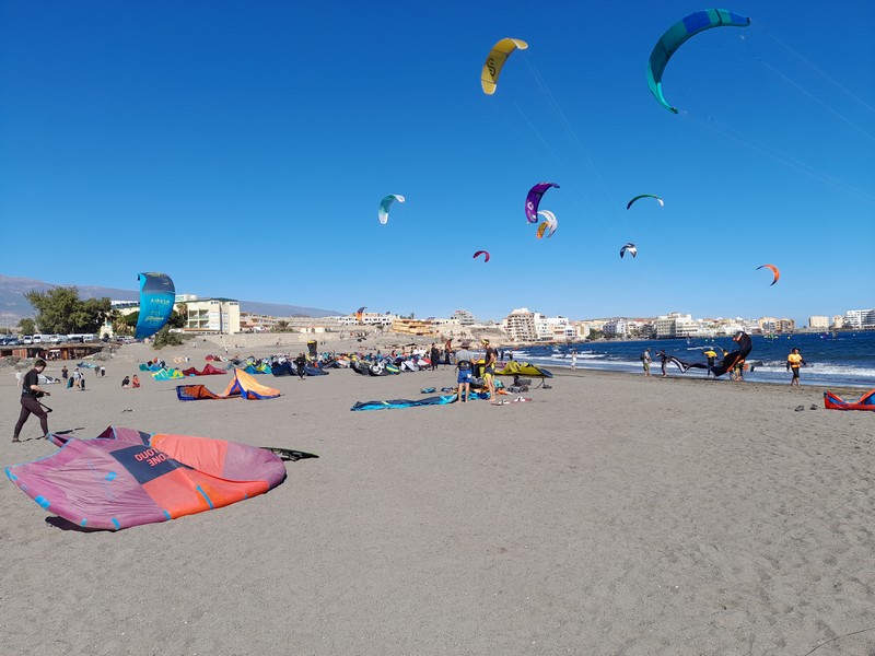 Kitesurfing Winterbedingungen