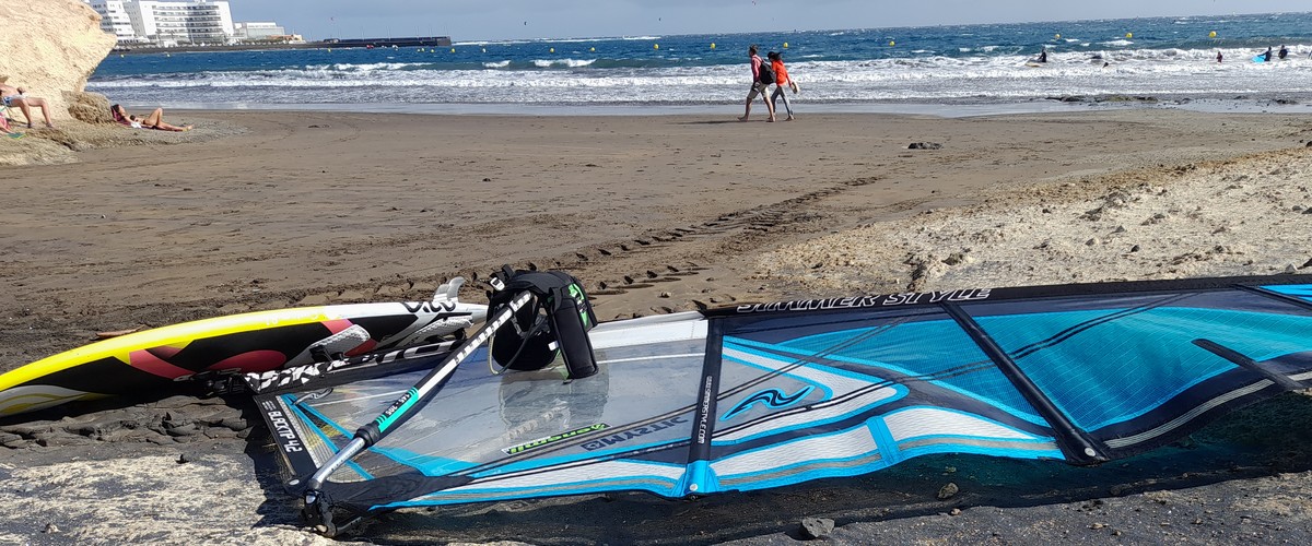 Rettungsaktion Kitesurfer